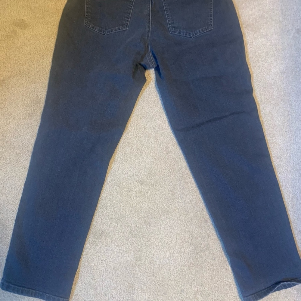 Talbots Gray Straight Leg Jeans - Picture 5 of 5